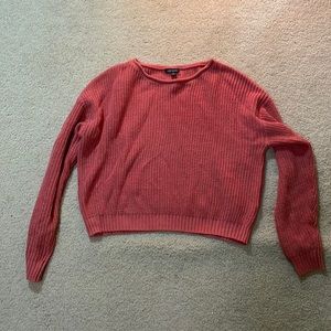 PINK CROPPED SWEATER